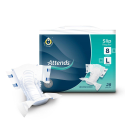 Attends Slip Regular 8 Large 28's Attends Slip Regular 8 Large 28's