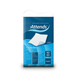 Attends Cover Dri 60X60 Plus 50's Incontinence Adult Diapers Attends Cover Dri 60X60 Plus 50's Incontinence Adult Diapers