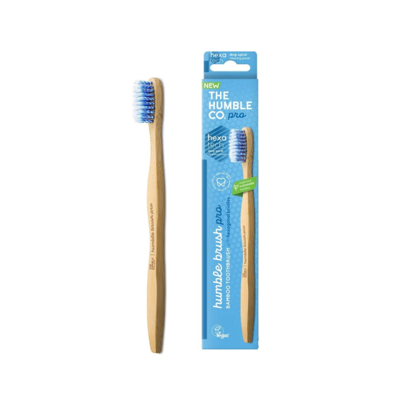 The Humble Co. Humble Brush Adult Soft -Blue