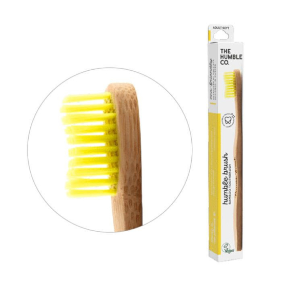 The Humble Co. Humble Brush Adult Soft Yellow