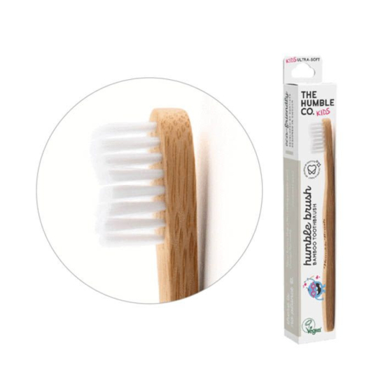 The Humble Co. Humble Brush Kids Toothbrush White