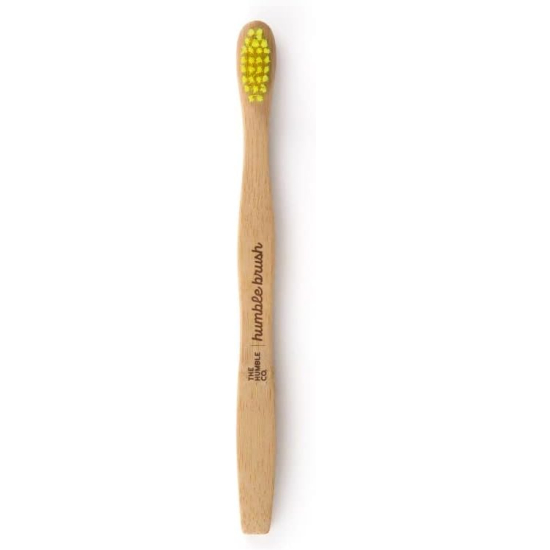 The Humble Co. Humble Brush Kids Toothbrush yellow