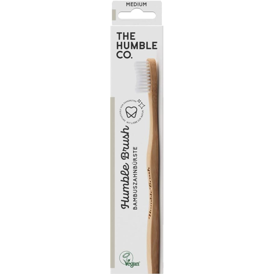The Humble Co. Humble Brush Adult Medium White