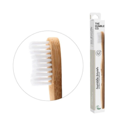 The Humble Co. Humble Brush Adult Medium White The Humble Co. Humble Brush Adult Medium White