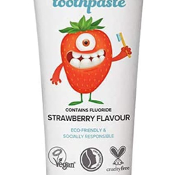 The Humble Co. Natural Toothpaste Kids Strawberry 75 ml The Humble Co. Natural Toothpaste Kids Strawberry 75 ml