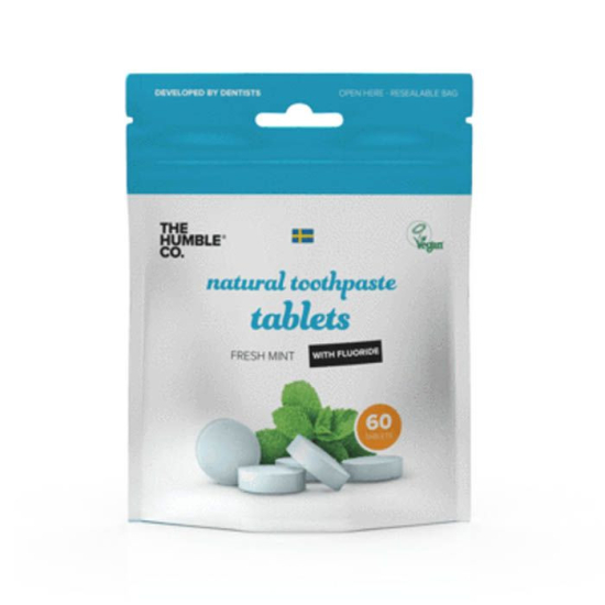 The Humble Co. Natural Toothpaste Tablets With Fluoride 6pcs
