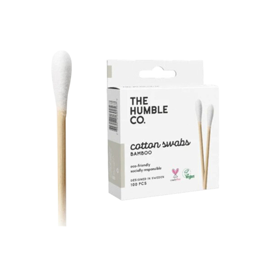 The Humble Cotton Swabs Bamboo 100pcs