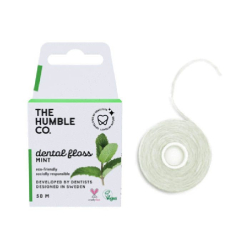 The Humble Co. Dental Floss Mint 50 m The Humble Co. Dental Floss Mint 50 m