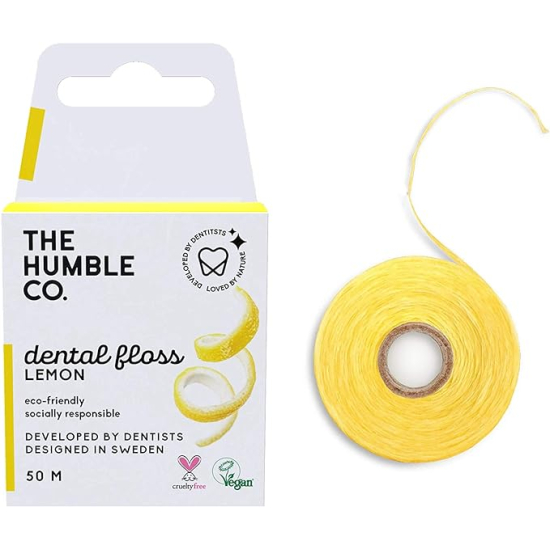 The Humble Co. Dental Floss Lemon 50 m