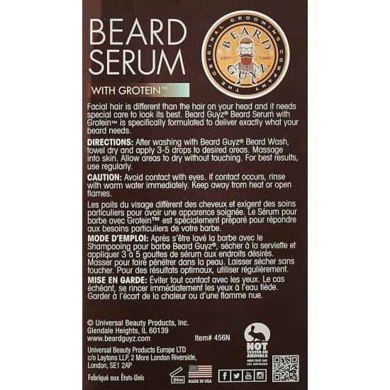 Beard Guyz Beard Serum With Grotein 1 Oz