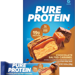 Pure Protein Chocolate Salted Caramel 50g  Box Of 6pcs Pure Protein Chocolate Salted Caramel 50g  Box Of 6pcs