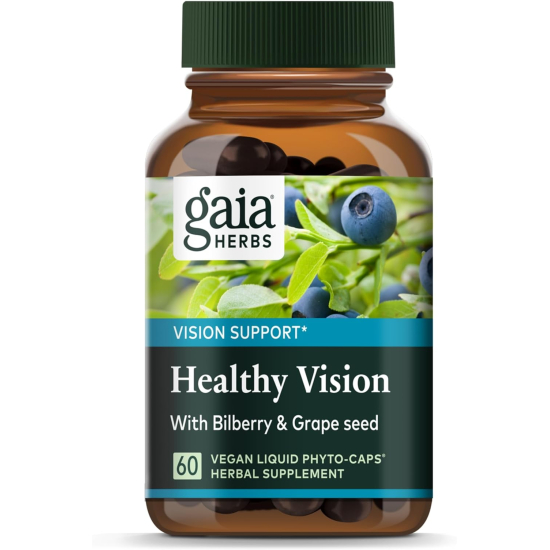 Gaia Herbs Healthy Vision Capsules 60's