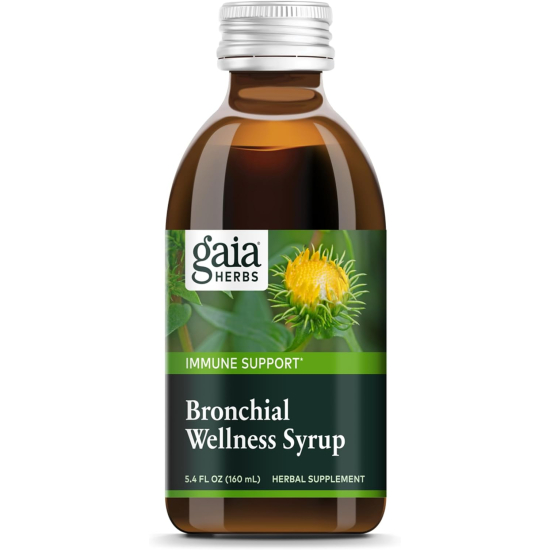 Gaia Herbs Bronchial Wellness Herbal Syrup 5.4 Oz