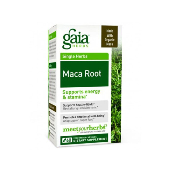 Gaia Herbs Maca Root 60 Capsules