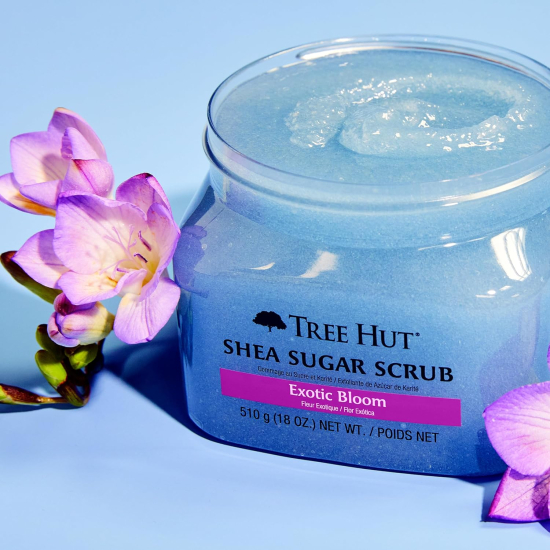 Tree Hut Exotic Bloom Shea Sugar Scrub-510g