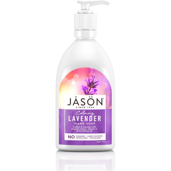 Jason Calming Lavender Handsoap 16 Oz