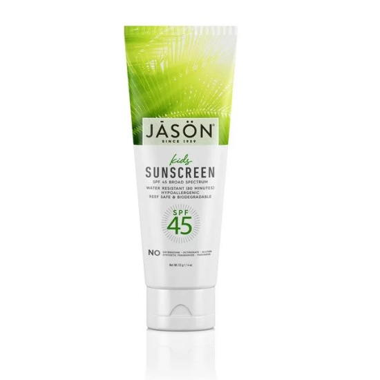 Jason Kids Broad Spectrum SPF 45 Sunscreen Lotion, 4 oz