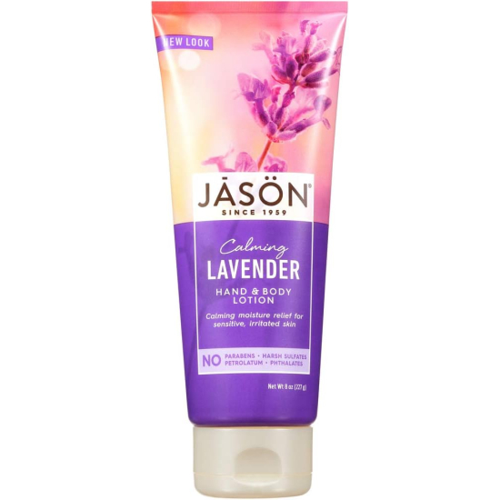 Jason Calming Lavender Hand & Body Therapy 8 Oz