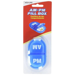 Acu-Life Daily AM/PM Pill Box Acu-Life Daily AM/PM Pill Box
