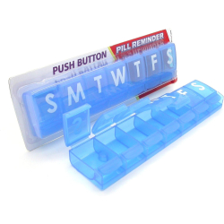 Acu Life Pillbox 7 Day Push Button Acu Life Pillbox 7 Day Push Button