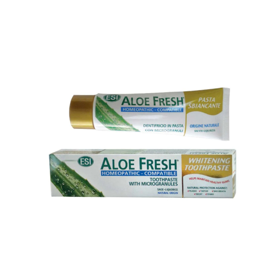 Esi Aloe Fresh Whitening T/P- Homeopathic 100 ml
