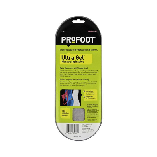 Profoot Ultra Gel Insoles Women