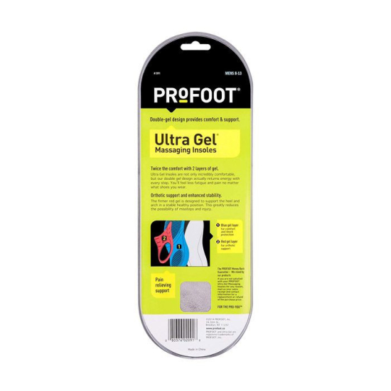 Profoot Ultra Gel Insoles Men