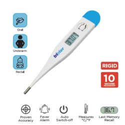 Trister Digital Thermometer 10 Sec Rigid Tip Trister Digital Thermometer 10 Sec Rigid Tip