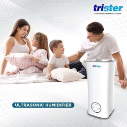 Trister Ultrasonic Humidifier 2L White TS-100H-W Trister Ultrasonic Humidifier 2L White TS-100H-W