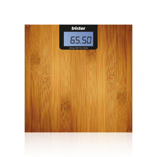 Trister Wooden Bathroom Scale TS 415BS-W