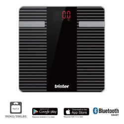 Trister Smart Body Musc Bone BMI Scale- Black 2S TS-425PS-B Trister Smart Body Musc Bone BMI Scale- Black 2S TS-425PS-B