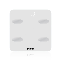 Trister Smart Body Musc Bone BMI Scale -White   4S TS-430-PS-B Trister Smart Body Musc Bone BMI Scale -White   4S TS-430-PS-B