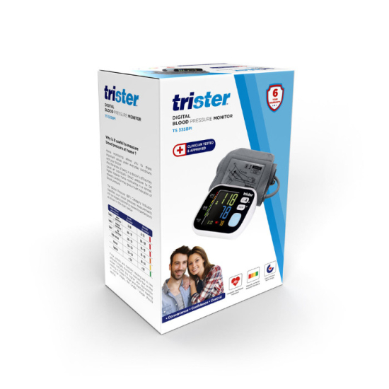 Trister Digital Upper Arm Blood Pressure Monitor TS 335BPI