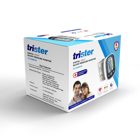 Trister Digital Wrist Blood Pressure Monitor TS 340BPIW