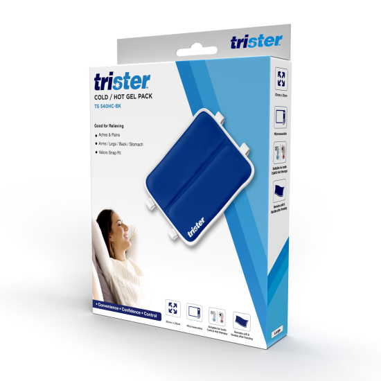 Trister Soft Cold/Hot Gel Pack Back Wrap TS-540HC-BK