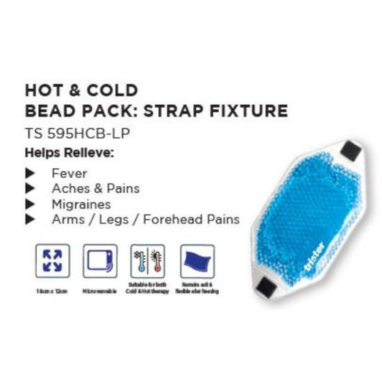 Trister Beads Cold/Hot Pack Limp Wrap TS-595HCB-LP