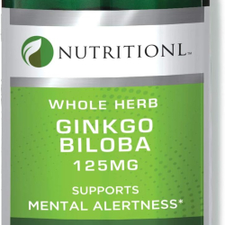 Nutritionl Gingko Biloba 125 Mg Capsules 90's Nutritionl Gingko Biloba 125 Mg Capsules 90's