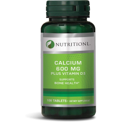 Nutritionl Calcium 600 + D3 400 100 Tablets Nutritionl Calcium 600 + D3 400 100 Tablets