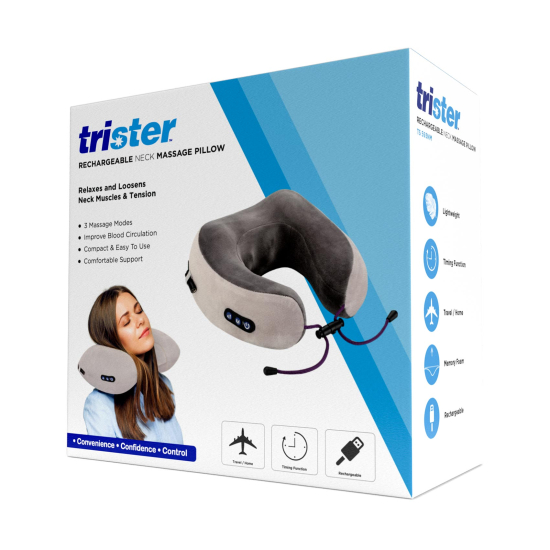 Trister Rechargeable Neck Massage Pillow TS-593NM