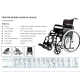 Trister Wheelchair 18' Black: Ts-900Wc18B