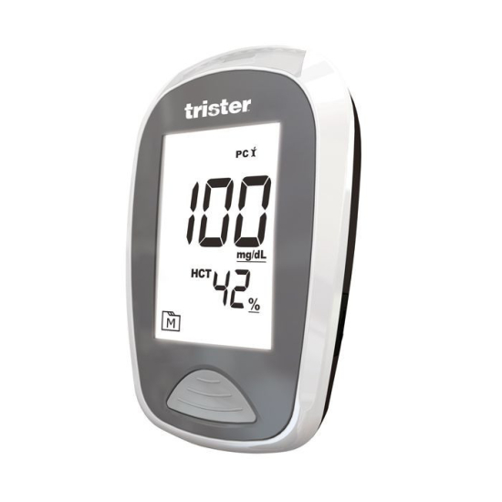 Trister 2 In 1 Blood Glucose + B -Ketone Monitoring System Model-TS 021BGK