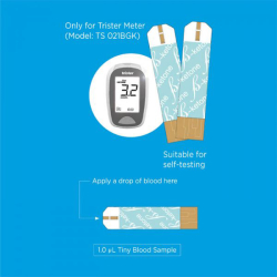 Trister 2 In 1 Β-Ketone Test Strips 10pcs Trister 2 In 1 Β-Ketone Test Strips 10pcs