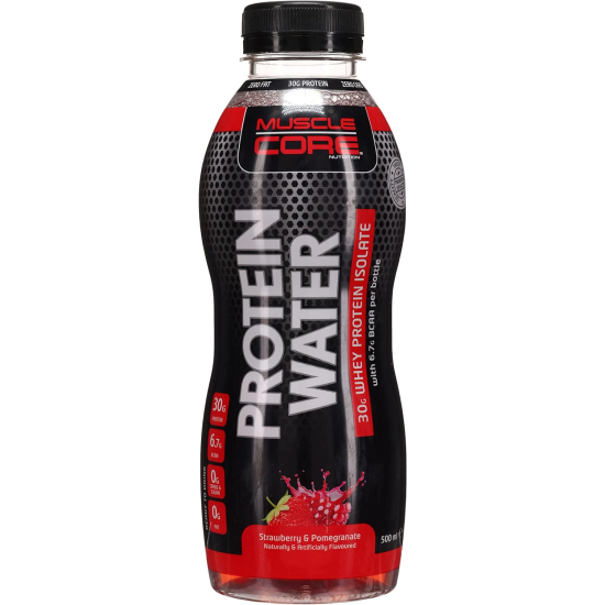 Muscle Core Nutrition Protein Water Strawberry & Pomegranate, 500 ml