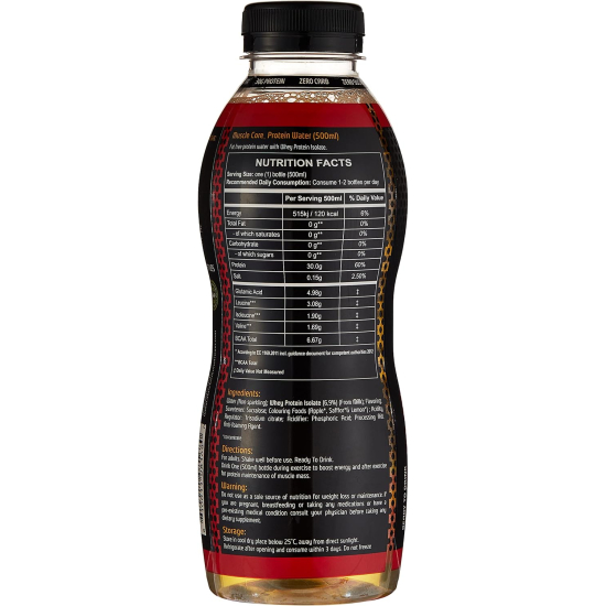 Muscle Core Nutrition Protein Water Tropical, 500 ml