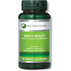 Nutritionl Daily Multivitamin 30 Tablets Nutritionl Daily Multivitamin 30 Tablets