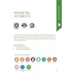 Nutritionl Water Pill 30 Tablets Nutritionl Water Pill 30 Tablets