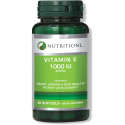 Nutritionl Vitamin E 1000 Iu 50 Softgels Nutritionl Vitamin E 1000 Iu 50 Softgels