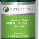 Nutritionl Whole Herb Milk Thistle 500 Mg 60 Capsules