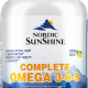Nordic Sunshine Complete Omega 3-6-9 688mg 100 Softgels