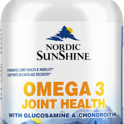 Nordic Sunshine Omega 3 Joint Health With Glucosamine & Chondroitin 100 Softgels Nordic Sunshine Omega 3 Joint Health With Glucosamine & Chondroitin 100 Softgels